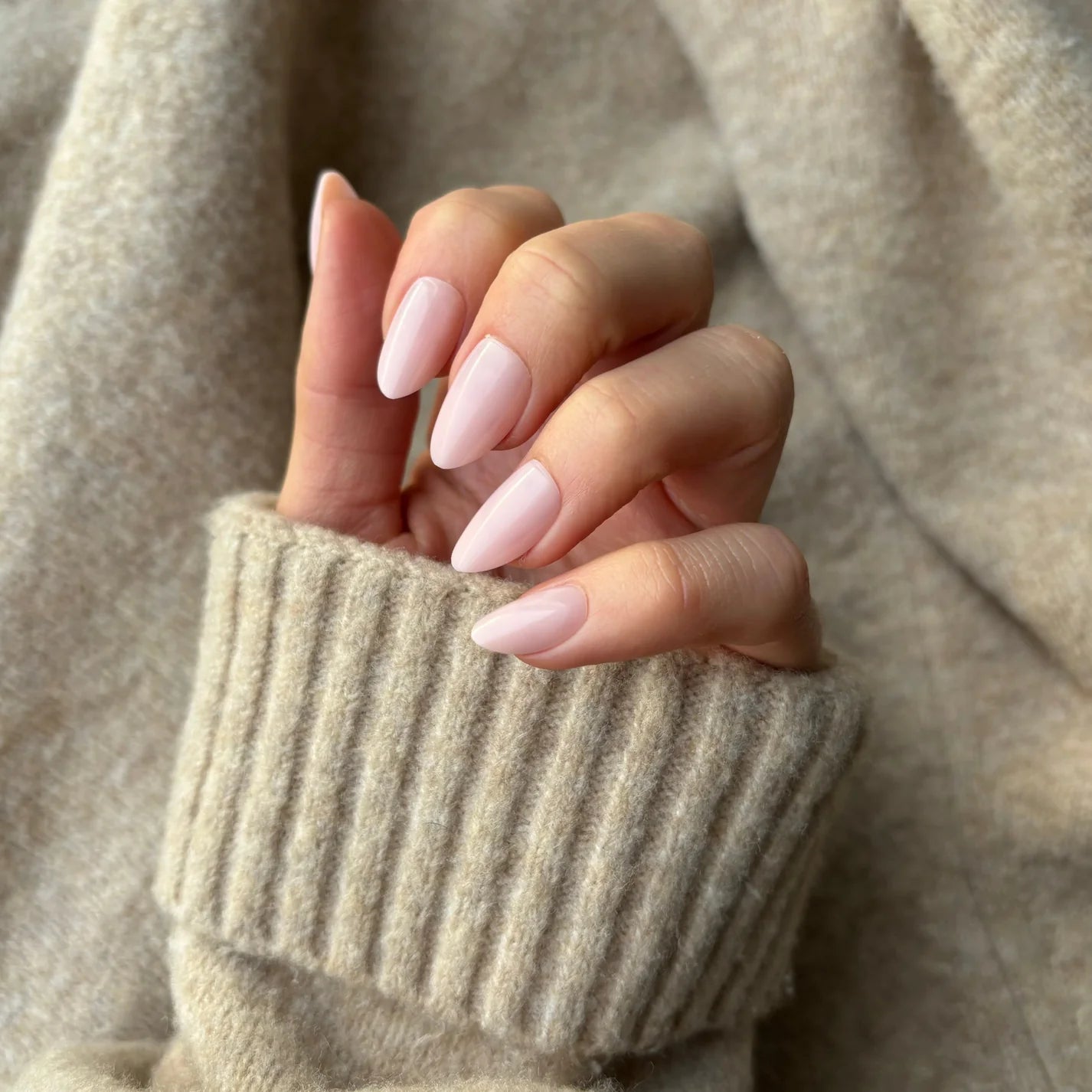 Bare Baby Pink(Short almond)